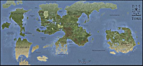 Map of Toril (google maps style, zoom and scroll) : r/DnD .